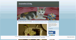 Desktop Screenshot of drummerfan.wordpress.com