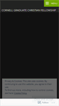 Mobile Screenshot of graduatechristianfellowship.wordpress.com