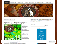 Tablet Screenshot of lavozdesujuego.wordpress.com