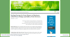 Desktop Screenshot of energysaverbooks.wordpress.com