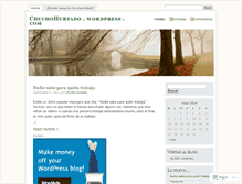 Tablet Screenshot of chuchohurtado.wordpress.com