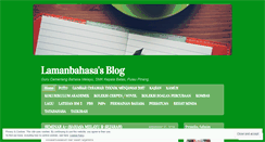 Desktop Screenshot of lamanbahasa.wordpress.com