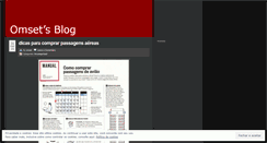 Desktop Screenshot of omset.wordpress.com