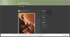 Desktop Screenshot of lovingtheblackfemale.wordpress.com