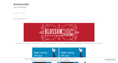 Desktop Screenshot of blossomalliance.wordpress.com