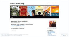 Desktop Screenshot of carrickpublishing.wordpress.com