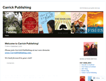 Tablet Screenshot of carrickpublishing.wordpress.com