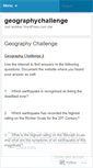 Mobile Screenshot of geographychallenge.wordpress.com