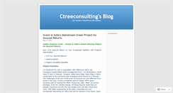 Desktop Screenshot of ctreeconsulting.wordpress.com