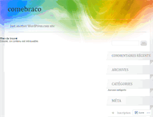 Tablet Screenshot of comebraco.wordpress.com