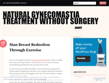 Tablet Screenshot of malebreasts505.wordpress.com