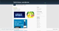 Desktop Screenshot of fabriciozuc.wordpress.com