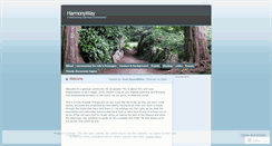 Desktop Screenshot of harmonywaycc.wordpress.com