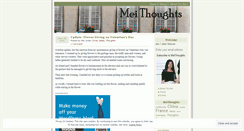 Desktop Screenshot of meithoughts.wordpress.com