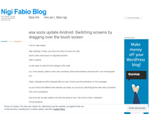 Tablet Screenshot of nigibox.wordpress.com