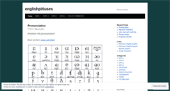 Desktop Screenshot of englishpitiuses.wordpress.com
