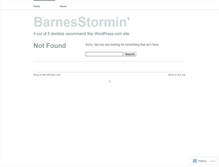 Tablet Screenshot of barnesbrain.wordpress.com