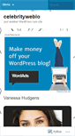 Mobile Screenshot of celebrityweblo.wordpress.com