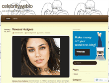 Tablet Screenshot of celebrityweblo.wordpress.com