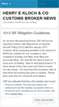 Mobile Screenshot of henryekloch.wordpress.com