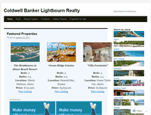 Tablet Screenshot of coldwellbankerbahamas.wordpress.com