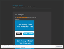 Tablet Screenshot of headlocktheatre.wordpress.com