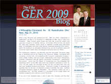 Tablet Screenshot of ger09.wordpress.com