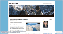 Desktop Screenshot of hedykorbee.wordpress.com