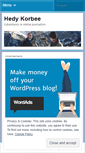 Mobile Screenshot of hedykorbee.wordpress.com