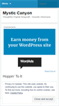Mobile Screenshot of mysticcanyon.wordpress.com