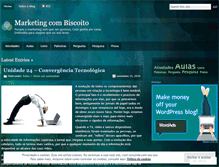 Tablet Screenshot of marketingcombiscoito.wordpress.com