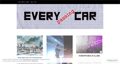 Desktop Screenshot of everypassingcar.wordpress.com