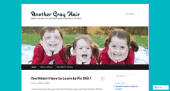 Desktop Screenshot of anothergrayhair.wordpress.com