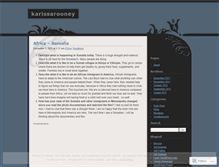 Tablet Screenshot of karissarooney.wordpress.com
