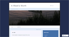 Desktop Screenshot of 52weeksworth.wordpress.com