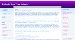 Desktop Screenshot of brookwatergroup.wordpress.com