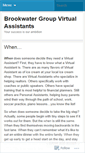 Mobile Screenshot of brookwatergroup.wordpress.com