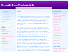Tablet Screenshot of brookwatergroup.wordpress.com