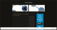 Desktop Screenshot of interfazinformativa.wordpress.com