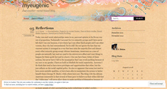 Desktop Screenshot of myeugenic.wordpress.com