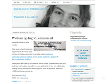 Tablet Screenshot of ingridlemmens.wordpress.com