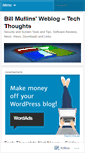 Mobile Screenshot of billmullins.wordpress.com