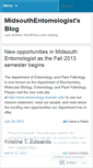 Mobile Screenshot of midsouthentomologist.wordpress.com