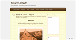 Desktop Screenshot of abismoinfinito.wordpress.com