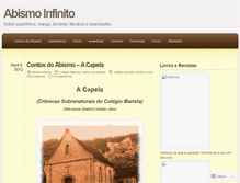 Tablet Screenshot of abismoinfinito.wordpress.com