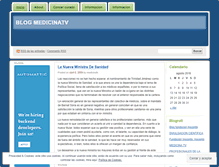 Tablet Screenshot of medicinatv.wordpress.com