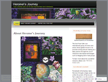 Tablet Screenshot of heroinesjourney.wordpress.com