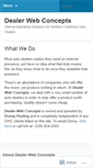 Mobile Screenshot of dealerwebconcepts.wordpress.com