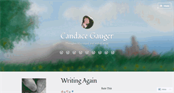 Desktop Screenshot of candacegauger.wordpress.com