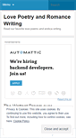 Mobile Screenshot of lovepoempoetry.wordpress.com